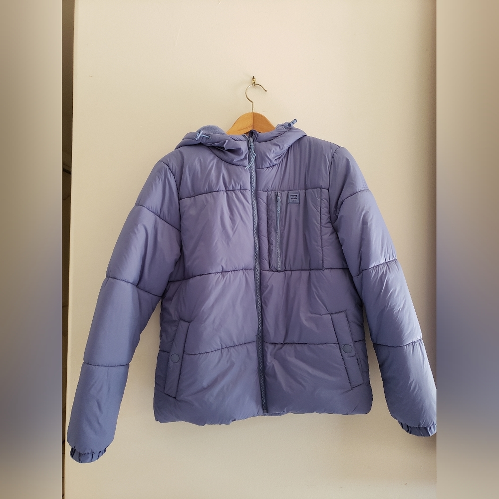Billabong Women@ A/Div Transport Puffer 3 Hooded Zip-Up Jacket